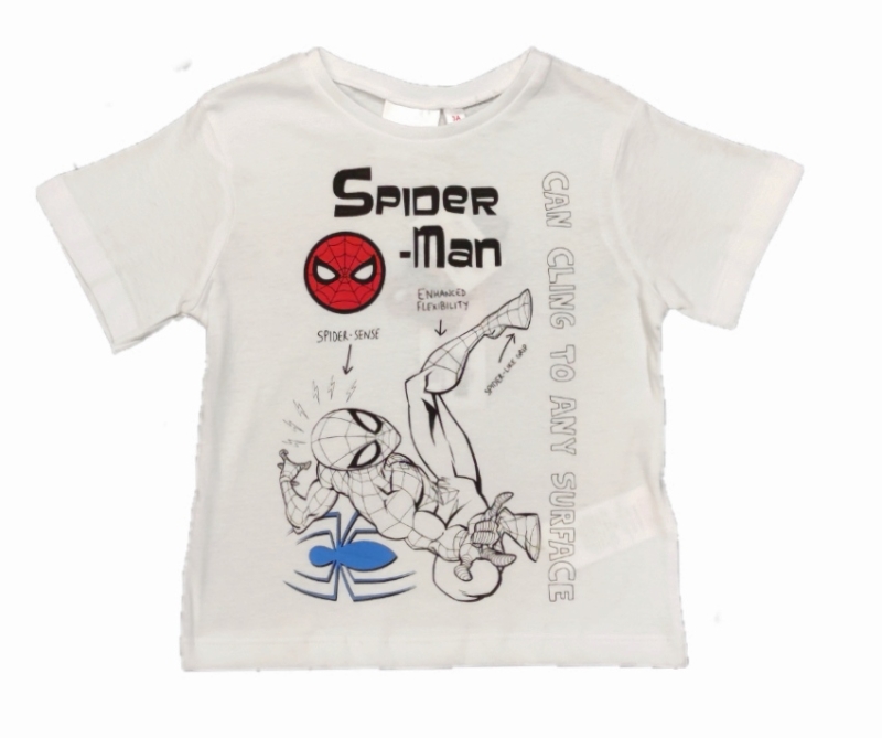 Spiderman T-Shirt Weiß